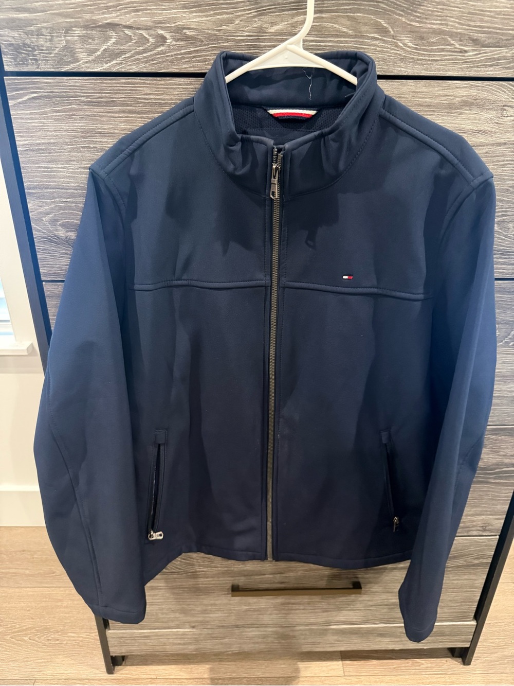 Tommy Hilfiger Navy Lightweight Zip Jacket